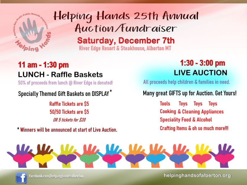 Helping Hands of Alberton 2024 Auction at the River Edge in Alberton